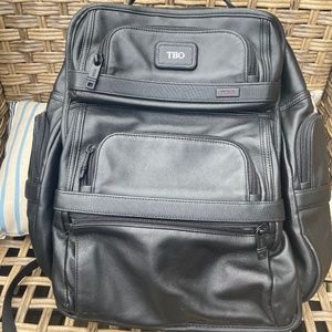 Tumi Alpha II Leather backpack
